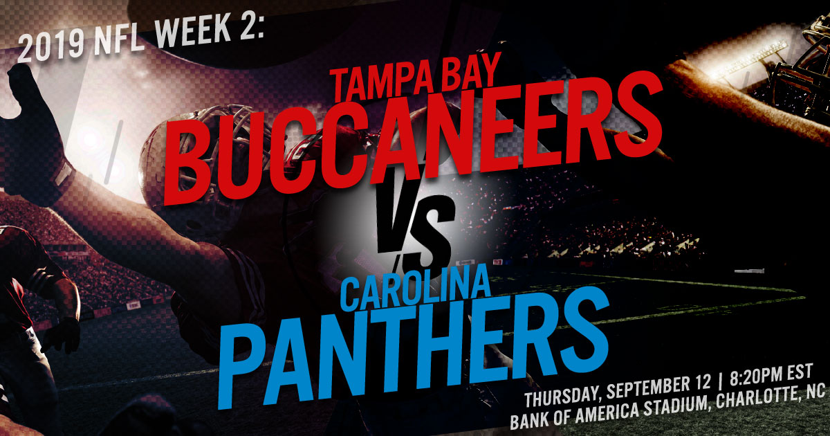 2019 NFL Week 2: Tampa Bay Buccaneers vs. Carolina Panthers 2019 NFL Week 2: Tampa Bay Buccaneers vs. Carolina Panthers